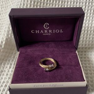 CHARRIOL woven cable ring (Celtic collection)